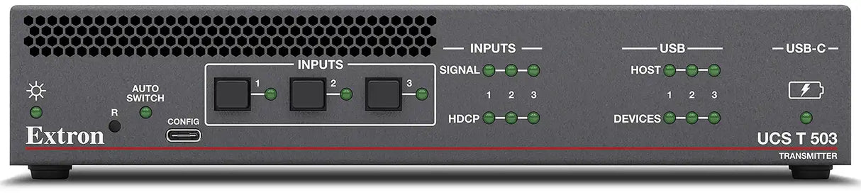 Extron UCS 504 New 4x2 4K Collaboration Switcher & Scaling Receiver control Extron