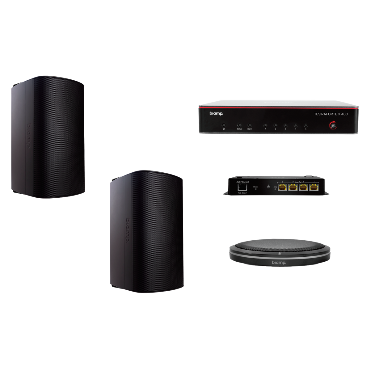 Biamp 930-10007-00006 Biamp MRB-M-X400-T-EXS8 Tesira Biamp