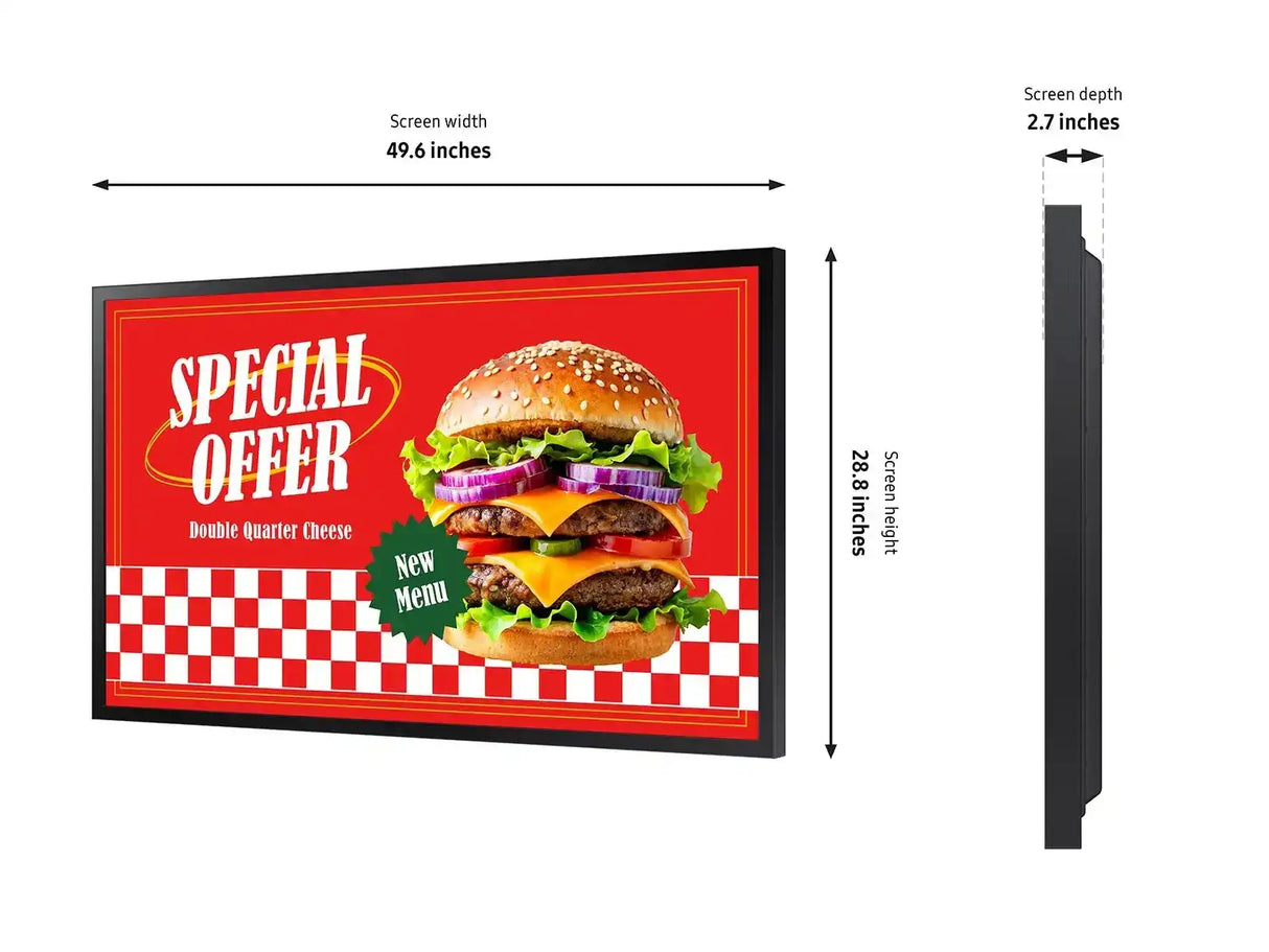 Samsung OH55DX-S 55" High Brightness Commercial LED Outdoor Display Displays Samsung