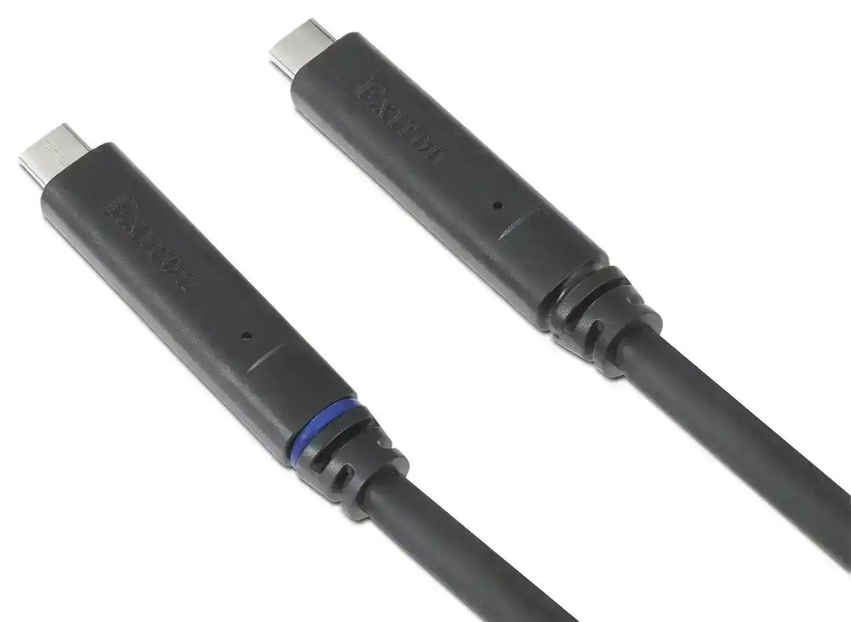 Extron USBC Pro/25 25' USB-C 5 Gbps Optical Cables with 4K/30 Video and 60 W Power Delivery Audio & Video Cables Extron
