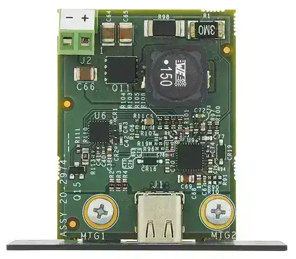 Extron Flex55 USB 311 PowerPlate (1) USB-C & (1) USB-A, White Video Conferencing Extron