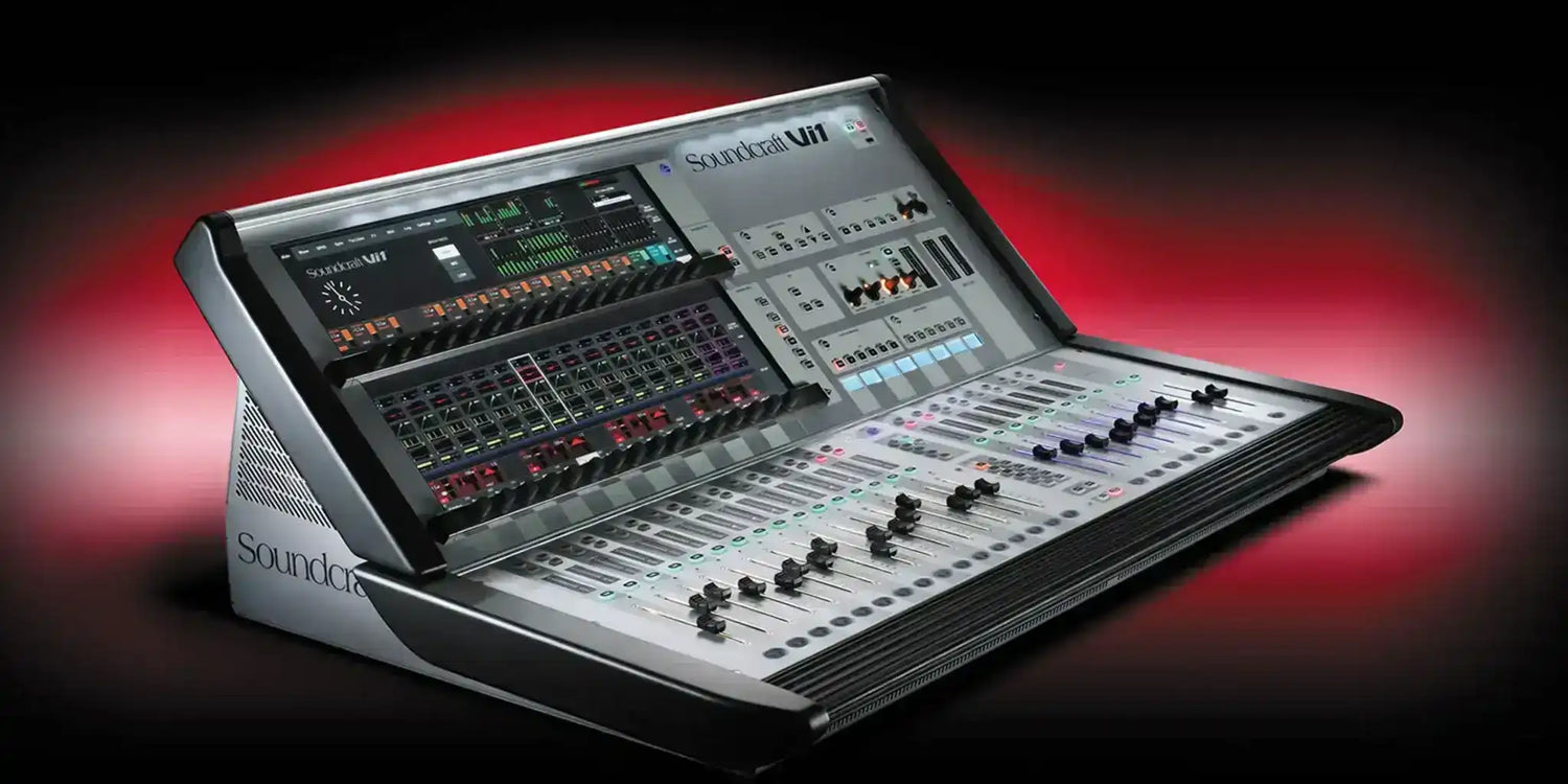 Soundcraft Vi1 Digital Live Sound Console (32 channel) - E947.300000 Audio Mixers Soundcraft