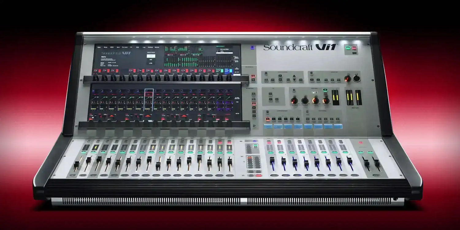 Soundcraft Vi1 Digital Live Sound Console (32 channel) - E947.300000 Audio Mixers Soundcraft