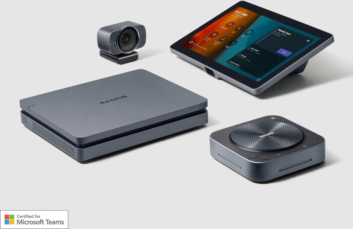 MaxHub XT10-WS Kit MTR Kit w/ Compute, Touch Console, UC W31 & UC BM35 Video Conferencing MaxHub