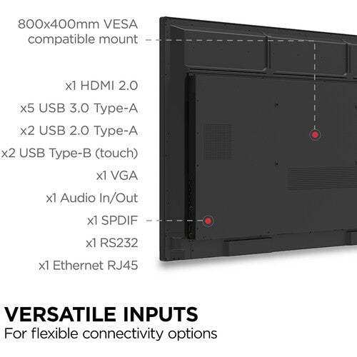 ViewSonic IFP5550 ViewBoard 55" UHD 4K Interactive Display Interactive Displays ViewSonic