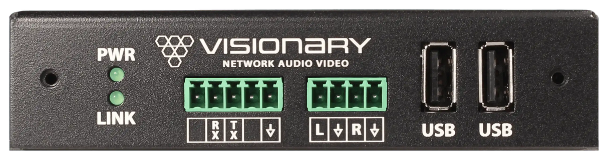 Visionary Solutions PacketAV D4100 4K UHD over IP POE Decoder Video Transmitters Visionary Solutions