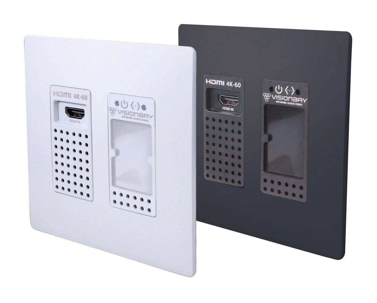 Visionary Solutions E5-WP-H – 4K60 4:4:4 Wallplate Encoder, HDMI Only Video Transmitters Visionary Solutions