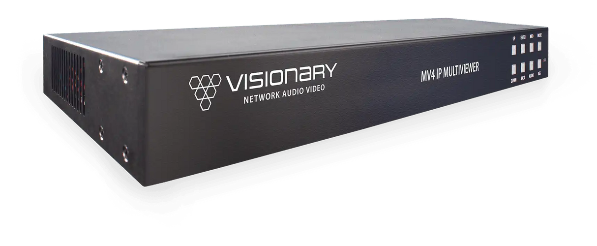 Visionary Solutions PacketAV MV5 IP Multiviewer with 4K60 4:4:4 outputs Video Transmitters Visionary Solutions