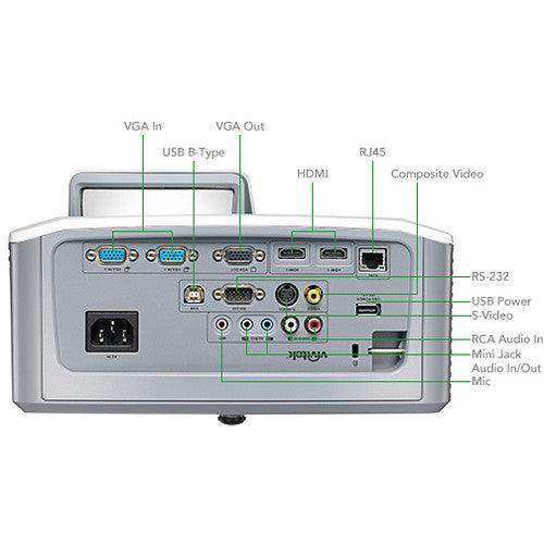 Vivitek DH772UST 1920 x 1080 3500 Lumens Ultra-Short Throw Projector Projection Vivitek