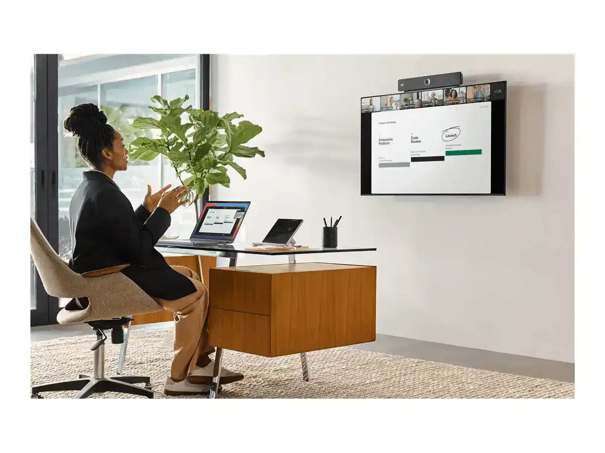 Cisco Room Bar (First Light Color) with wall-mount Room Navigator - CS-BAR-W-K9 Video Conferencing Cisco