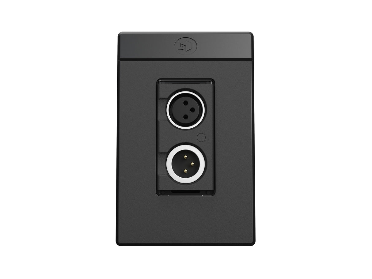 Symetrix 80-0222 xIO XLR 1x1, Black, US control Symetrix
