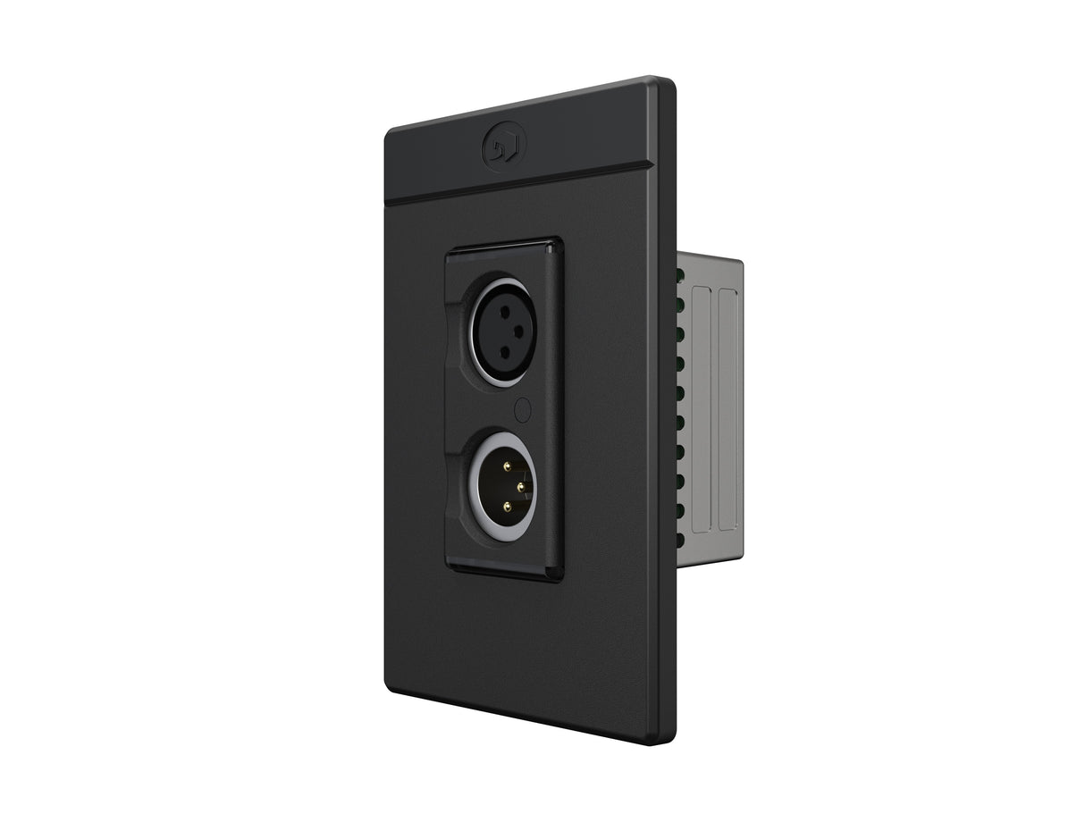 Symetrix 80-0226 xIO XLR 1x1, Black, Euro control Symetrix