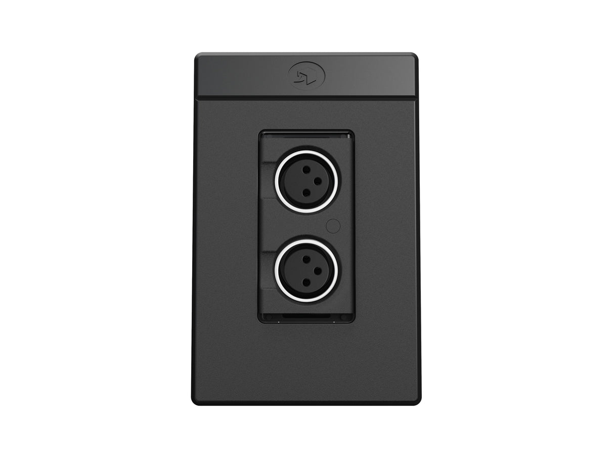 Symetrix 80-0227 xIn XLR 2, Black, Euro control Symetrix