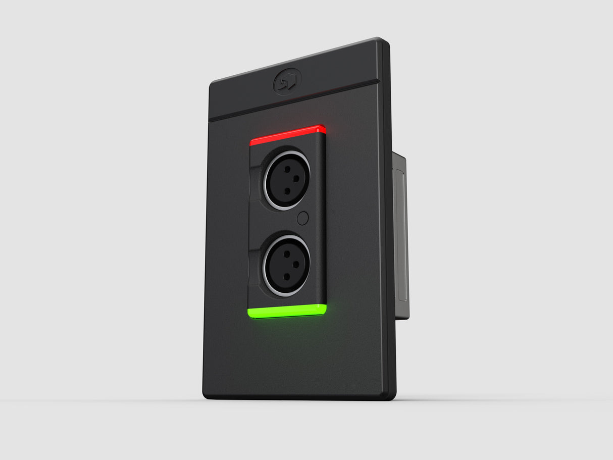 Symetrix 80-0224 xIn XLR 2, Black, US control Symetrix