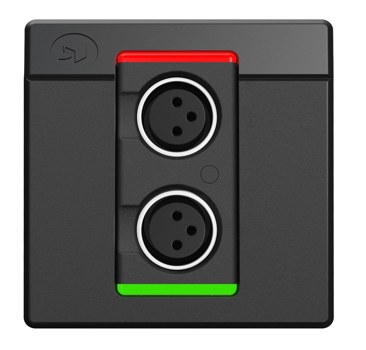 Symetrix 80-0227 xIn XLR 2, Black, Euro control Symetrix