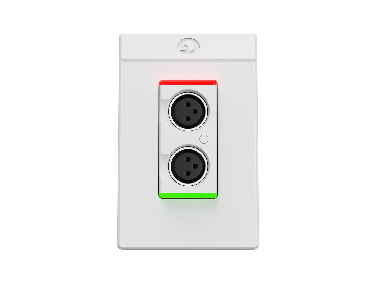 Symetrix 80-0215 xIn XLR 2, White, Euro control Symetrix