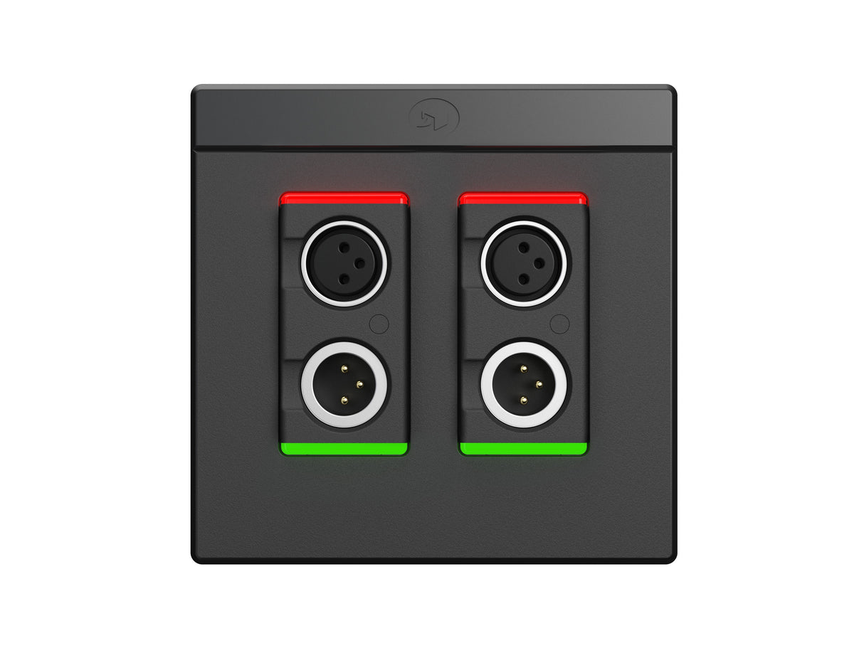 Symetrix 80-0225 xIn XLR 4, Black, US control Symetrix