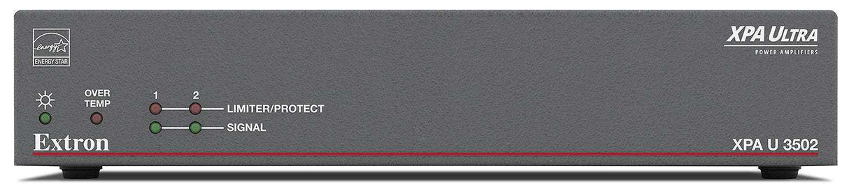 Extron XPA U 3502 Two Channel Audio Power Amplifier 350 Watts Per Channel Audio Amplifiers Extron