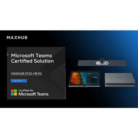 MaxHub MTR Kit w/ Compute, Touch Console & UC S07 - XT10-VB Kit Video Conferencing MaxHub