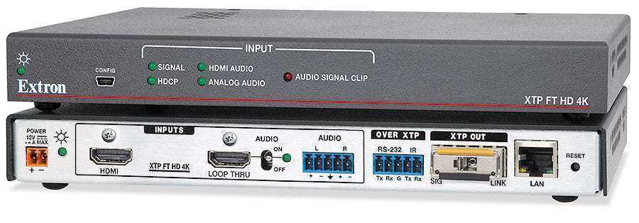 Extron XTP SFR HD 4K MM HDMI Scaling Receiver - Multimode Video Conferencing Extron