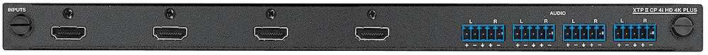 Extron XTP II CP 4o HD AT 4K PLUS Four Output Board, 4K/60 HDMI w/ Dante Out Matrix Switcher Board Extron
