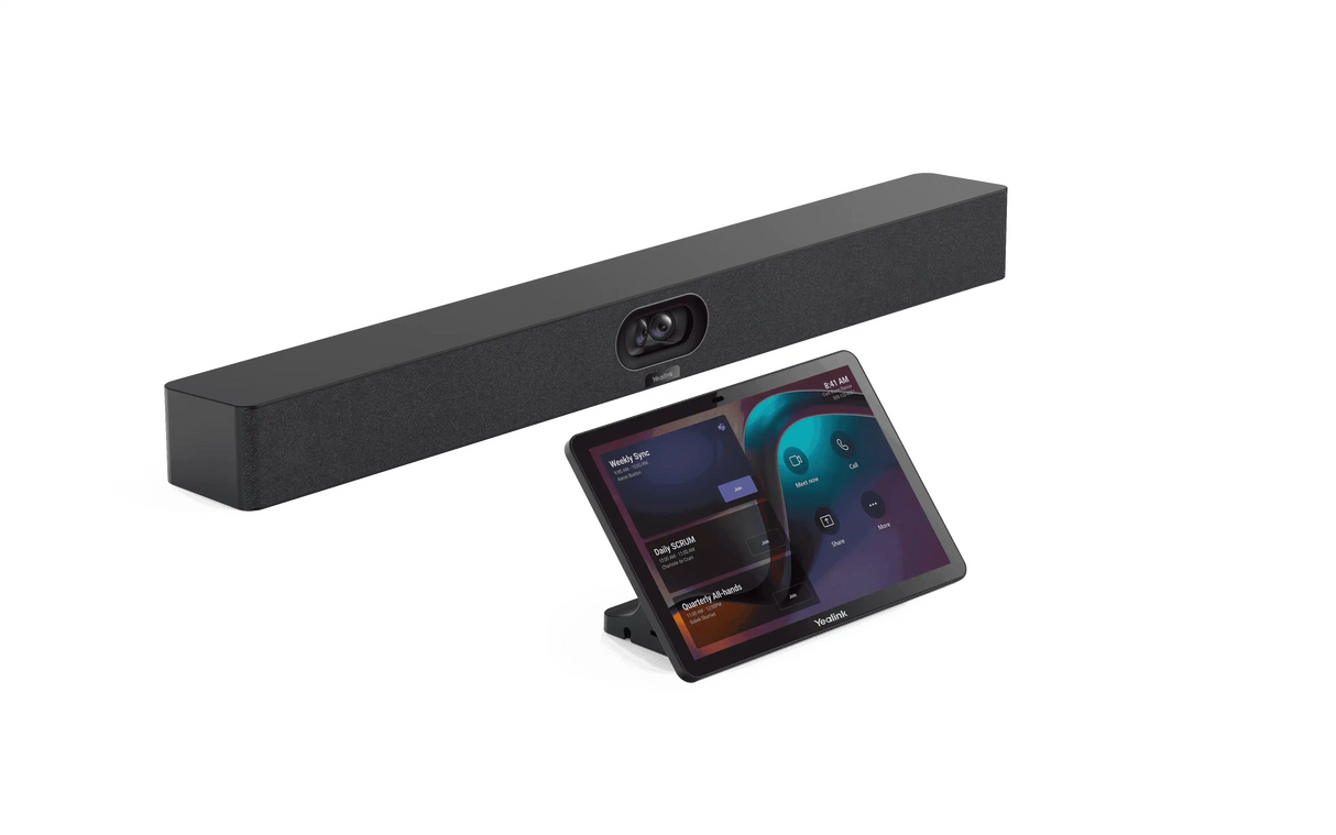 Yealink A40 Collaboration MeetingBar with CTP25 Touch Console for small/medium rooms - A40031 Video Conferencing Yealink