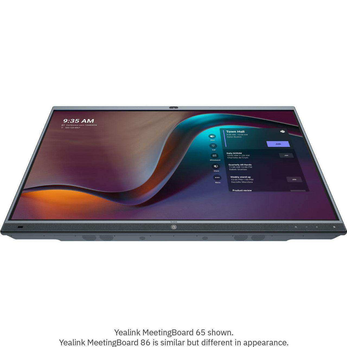 Yealink MeetingBoard Pro 65-inch Interactive Whiteboard for Microsoft Teams - MB65A001 Interactive Displays Yealink