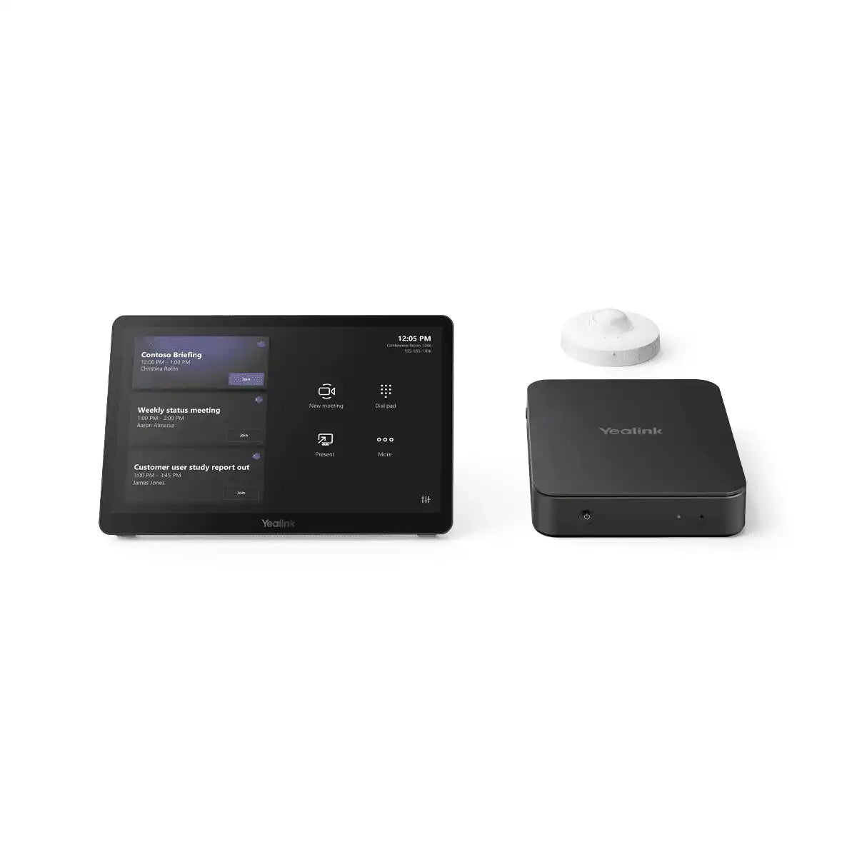 Yealink Native Microsoft Teams Rooms Mini PC BaseKit - MCOREKITC5MS Video Conferencing Yealink