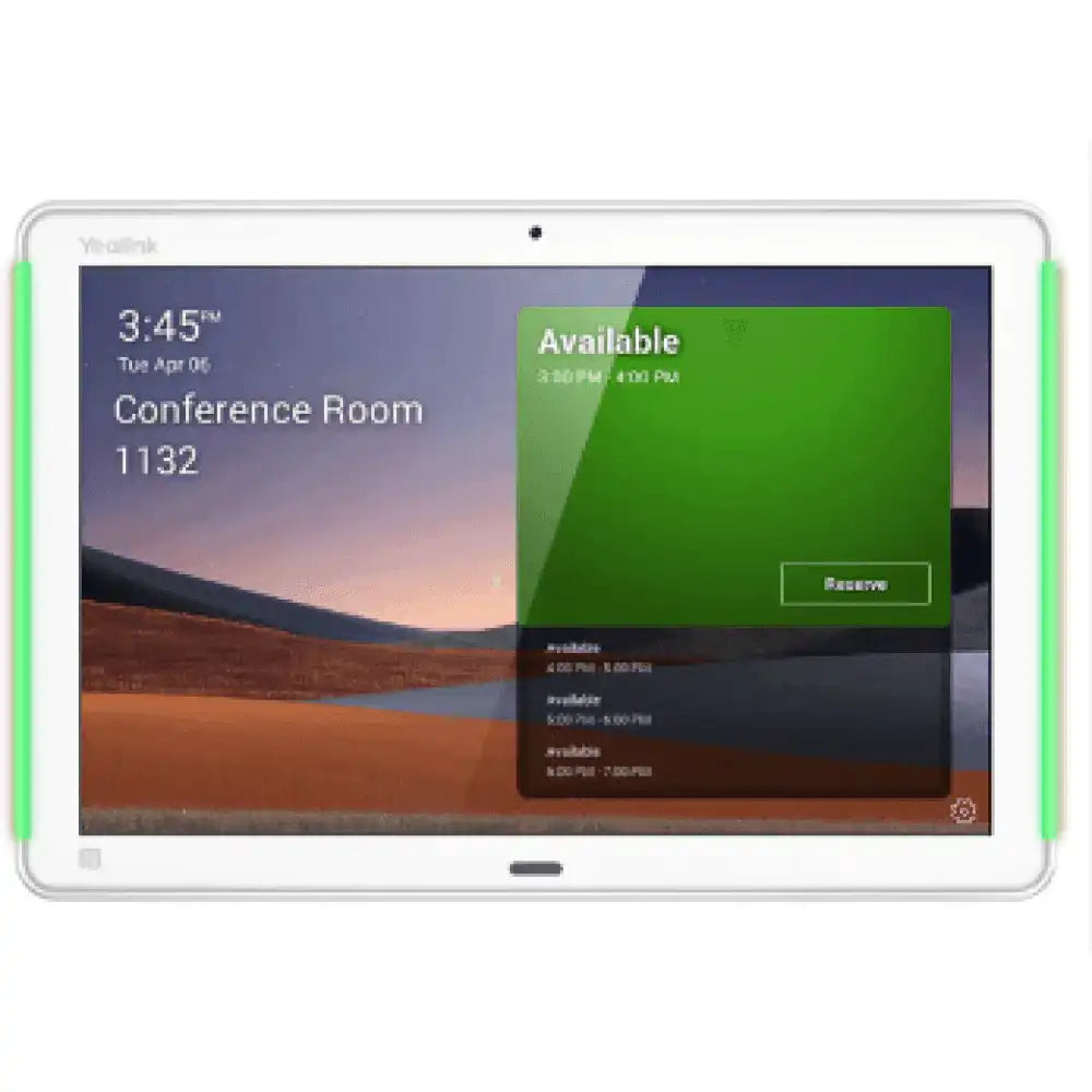Yealink RoomPanel Plus 10-inch Scheduling Panel (Teams-Certified) - ROOMPANELPLUS Room Reservation Yealink