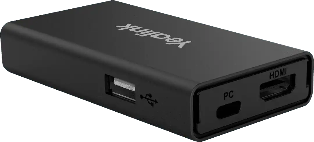 Yealink VCH51 Cable Content Sharing & BYOD Hub for MeetingBar A20/A30 - VCH51PACKAGE Video Conferencing Yealink