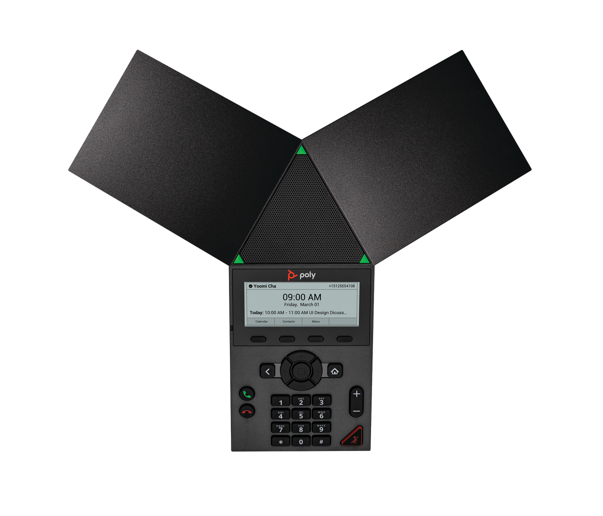 Poly Trio 8300 IP Conference Phone and PoE-enabled GSA/TAA Poly Voice Poly