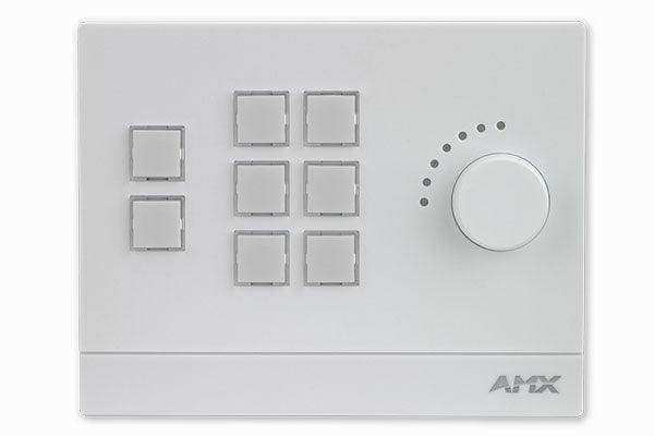 AMX MCP-108-WH Massio™ 8-Button ControlPad (White) - FG2102-08-W Video Transmitters AMX
