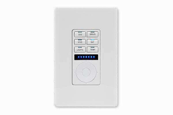 AMX MET-6NE-WH Metreau Keypad 6-button nav wheel (White) - FG5793-01-WH Video Transmitters AMX