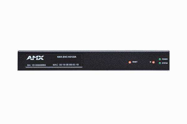 AMX NMX-ENC-N2122A JPEG 2000 Digital Cinema Grade AV over IP Encoder, PoE, HDMI, AES67 Support, Stand-alone Video Transmitters AMX