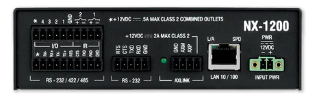 AMX NX-1200 NetLinx Integrated Controller - Compact form factor Video Transmitters AMX