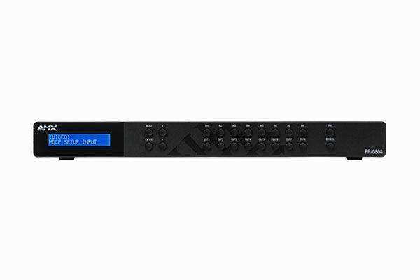 AMX PR-0808 Precis 8x8 4K60 HDMI Switcher Video Transmitters AMX