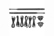 Audio-Technica 2-CH KIT 470T530 2 Channel Remote 1/2 Wave Antenna Kit for Wireless Microphones 470-530 MHz Microphones Audio-Technica
