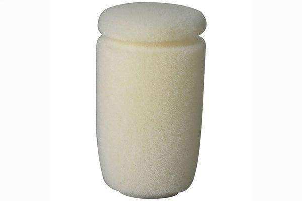 Audio-Technica AT8109WH Small 2-stage foam windscreen, white Microphones Audio-Technica