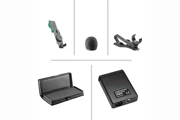 Audio-Technica AT831B Cardioid Condenser Lavalier Microphone Microphones Audio-Technica