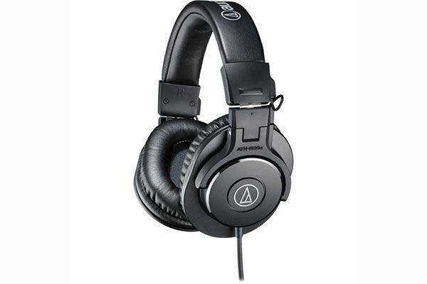 Audio-Technica ATH-M30X Closed-back dynamic monitor headphones Microphones Audio-Technica