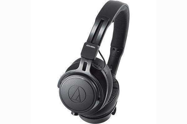 Audio-Technica ATH-M60X Closed-back dynamic monitor headphones, detachable cables (Black) Microphones Audio-Technica