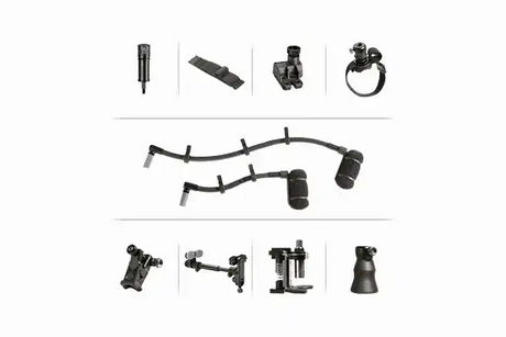 Audio-Technica ATM350U Cardioid condenser instrument microphone with universal clip-on mounting system, 5" gooseneck Microphones Audio-Technica