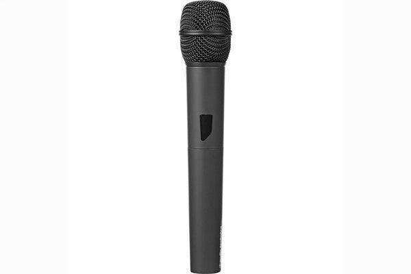 Audio-Technica ATW-T1002 System 10 handheld microphone/transmitter with unidirectional dynamic element, 2.4 GHz Microphones Audio-Technica
