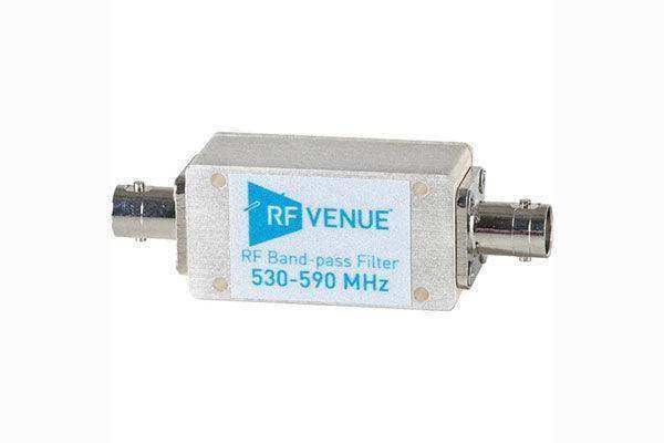 RF Venue BPF530T590 Band-pass Filter 530-590 MHz Assistive Listening RF Venue