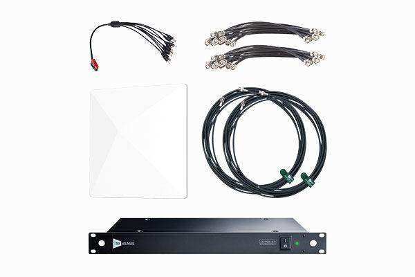 RF Venue D-ARCD9 Diversity Archiectural Antenna DISTRO9 HDR Pack Assistive Listening RF Venue