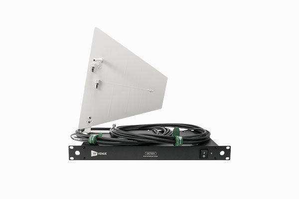 RF Venue DFINWDISTRO4 RF Venue 4 Channel Wireless Microphone Upgrade Pack - Wallmount White Assistive Listening RF Venue