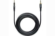 Audio-Technica HP-LC 3 m (9.8') straight (black), replacement cable for ATH-M40x and ATH-M50x. Includes 6.3 mm (1/4") screw-on adapter. Microphones Audio-Technica
