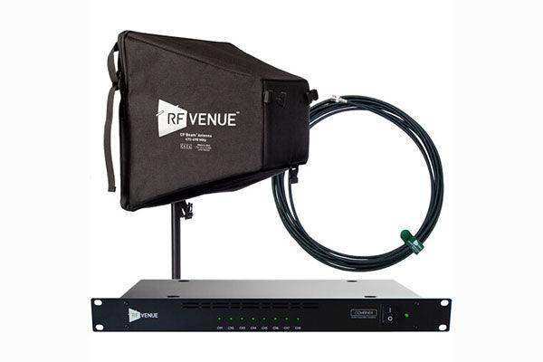 RF Venue COMBINE8 COMBINE8 Eight (8) Channel In-Ear Monitor Combiner Assistive Listening RF Venue