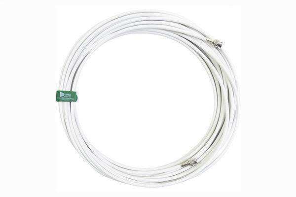 RF Venue WRG8X50 White Jacket 50’ RG8X Coaxial Cable Assistive Listening RF Venue