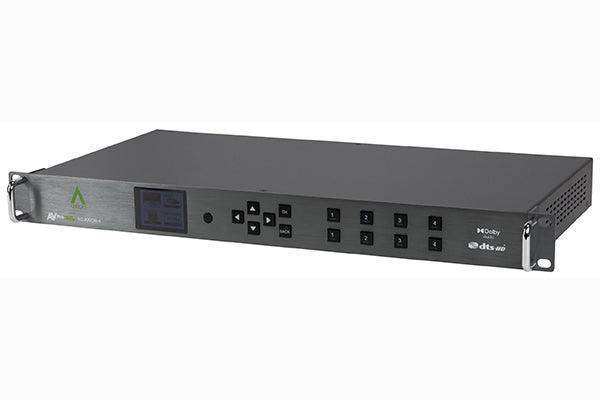 AVPro Edge AC-AXION-4 4 HDMI Input, 4 HDBaseT/HDMI Output Matrix Switcher with Dolby Atmos & DTS Audio Video Transmitters AVPro Edge